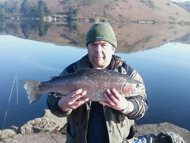 Andrew Ridge with 8lb 10oz from the breakwater